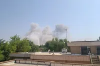 حملات هوایی دشمن به نقاطی از امیدیه خوزستان