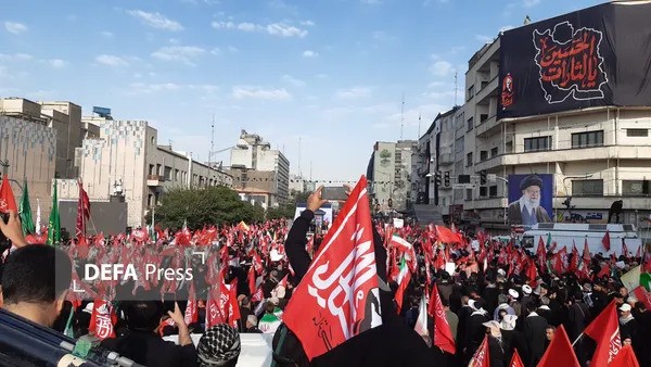 Farewell to the Martyred Leader of Iran by Millions of Lovers