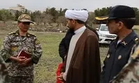 حضور رئیس عقیدتی سیاسی منطقه پدافند هوایی شمال شرق در سایت راداری شهید برادری+ تصاویر