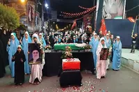 تصاویر/ راهپیمایی و اقامه عزای سیدالشهدای انقلاب در آستانه اشرفیه