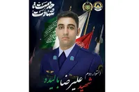 شهادت استوار دوم «علیرضا بالیده» فرزند خراسان جنوبی در بندرعباس