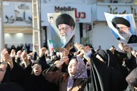 فیلم/ شیون زنان ایلامی در سوگ امام شهید