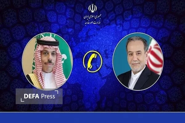 گفتگوی تلفنی وزیران امور خارجه ایران و عربستان