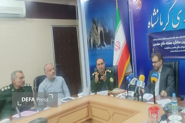 سرهنگ عزیزی: پیش‌بینی اجرای ۱۲۰۰ برنامه دفاع مقدس در کرمانشاه