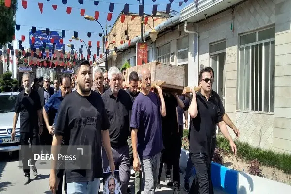 حبیبالله عرب به همرزمان شهیدش پیوست حبیبالله عرب به همرزمان شهیدش پیوست