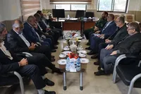 دیدار مسئولان دفتر حفظ آثار و نشر ارزش‌های دفاع مقدس و مقاومت بابلسر با سردار «برسلانی» + تصاویر