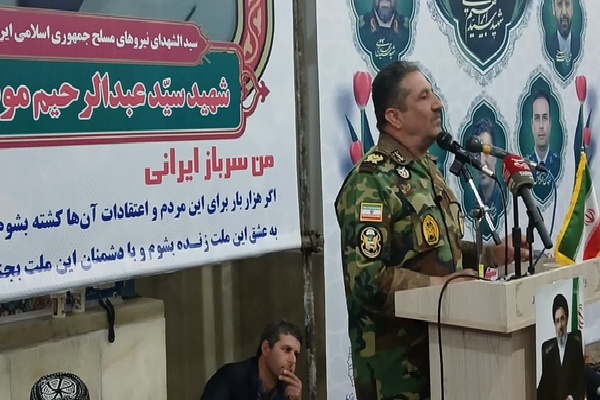 سپهبد موسوی سیدالشهدای جنگ رمضان و افتخار لشکر ۲۸ کردستان است