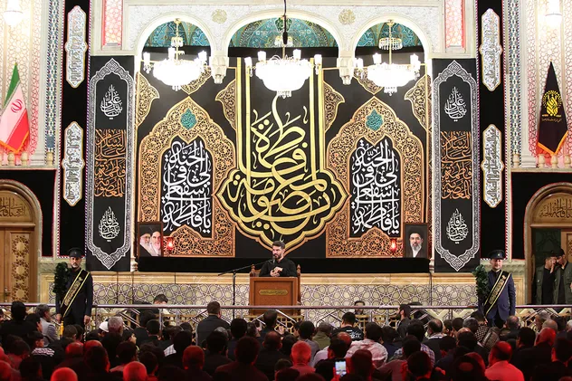 تصاویر/ عزاداری سالروز شهادت حضرت معصومه(س) در حرم بانوی کرامت
