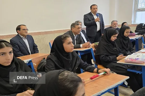 مدرسه شهید پیری اردبیل پس از تکمیل عملیات بازسازی به بهره‌برداری رسید