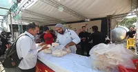 فیلم/ خدمات‌رسانی موکب سیدالشهدای سیرجان به زائران اربعین حسینی