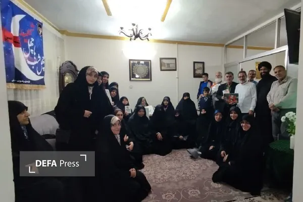 دیدار خانواده شهید