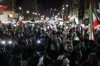 تصاویر/ اجتماع باشکوه مردم ایلام در عزای رهبر شهید