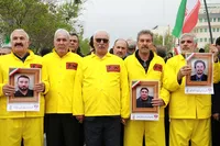 فیلم/ جلوه‌هایی از شکوه رزمایش جان‌‌فدایان اردبیل