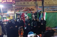 بدرقه‌ای به سبک کودکان در ساری؛  پویش «دست‌های کوچک، بدرقه بزرگ»