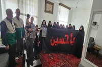تجلیل خادمان ستاد عتبات عالیات زنجان از خانواده شهید «محمود دوستی»