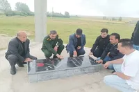 سرهنگ حبیب‌زاده: خاک ایران اسلامی به برکت حضور شهدای گمنام زنده است