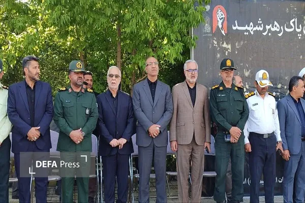 مراسم بدرقه کاروان تشییع پیکر رهبر انقلاب
