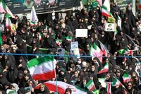تصاویر/ اجتماع زینبی بانوان اردبیل در اربعین رهبر شهید