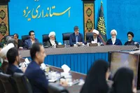 تصاویر/نشست شورای فرهنگ عمومی استان یزد به ریاست آیت الله ناصری