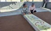 سرهنگ حیدرپور: مزار شهید گمنام پیوندی عمیق میان خاک و آسمان دارد
