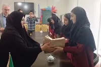 فیلم/ تجلیل خانواده شهید جنگ رمضان در ساری