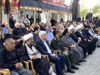 مراسم گرامیداشت شهدای هفتم تیر در منطقه سنجان برگزار شد