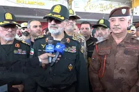 بازدید سردار رادان از مرز شلمچه