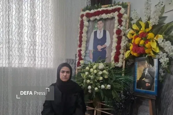 همسر شهید حبیب زراموشی همسر شهید حبیب زراموشی