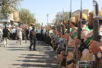 تصاویر/ تشییع پیکر شهید «عباس آقایی» در قم