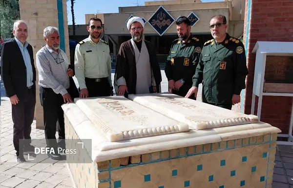 دیدار مدیران کل حفظ آثار دفاع مقدس و صداوسیمای مرکز قم