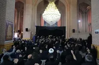 اجتماع مردم سهند به دنبال شهادت رهبر کبیر انقلاب