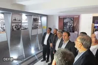 تصاویر/بازدید مشاوران وزیران و دستگاه‌های اجرایی در امور ایثارگران از موزه دفاع مقدس و مقاومت آذربایجان غربی