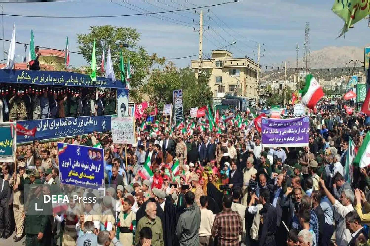 تصاویر/ برگزاری رزمایش باشکوه جان فدایان در یاسوج