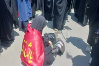 تصاویر/ تجمع بزرگ مردم ولایتمدار رشت همزمان با تشییع آقای شهید ایران