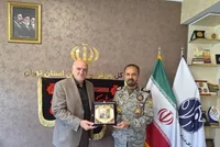 دیدار رئیس سازمان تربیت بدنی ارتش با مدیرکل ورزش و جوانان استان تهران