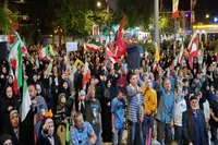 تصاویر/ مردم خراسان‌شمالی همچنان میدان دار جبهه انقلاب