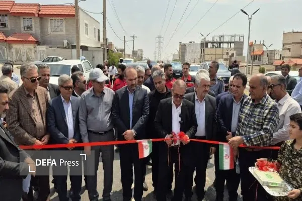 افتتاح به مناسبت هفته دولت در گچساران افتتاح به مناسبت هفته دولت در گچساران
