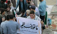 تصاویر/ زائران راهیان نور در یادمان شهدای «هویزه»