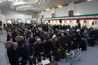 تصاویر/ مراسم گرامیداشت یاد و خاطره شهدای بمباران شهدای ۲۷ دی دانشگاه تبریز
