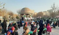 تصاویر/ بزرگداشت ایام الله دهه فجر در یادمان شهدای گمنام «مهرآباد جنوبی»