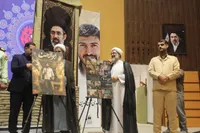 تصاویر/ رونمایی از آثار هنری کنگره ملی شهدای استان قم - ۱