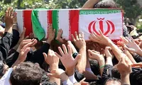 تشییع پیکر‌ مطهر یک شهید گمنام در «سایپا»