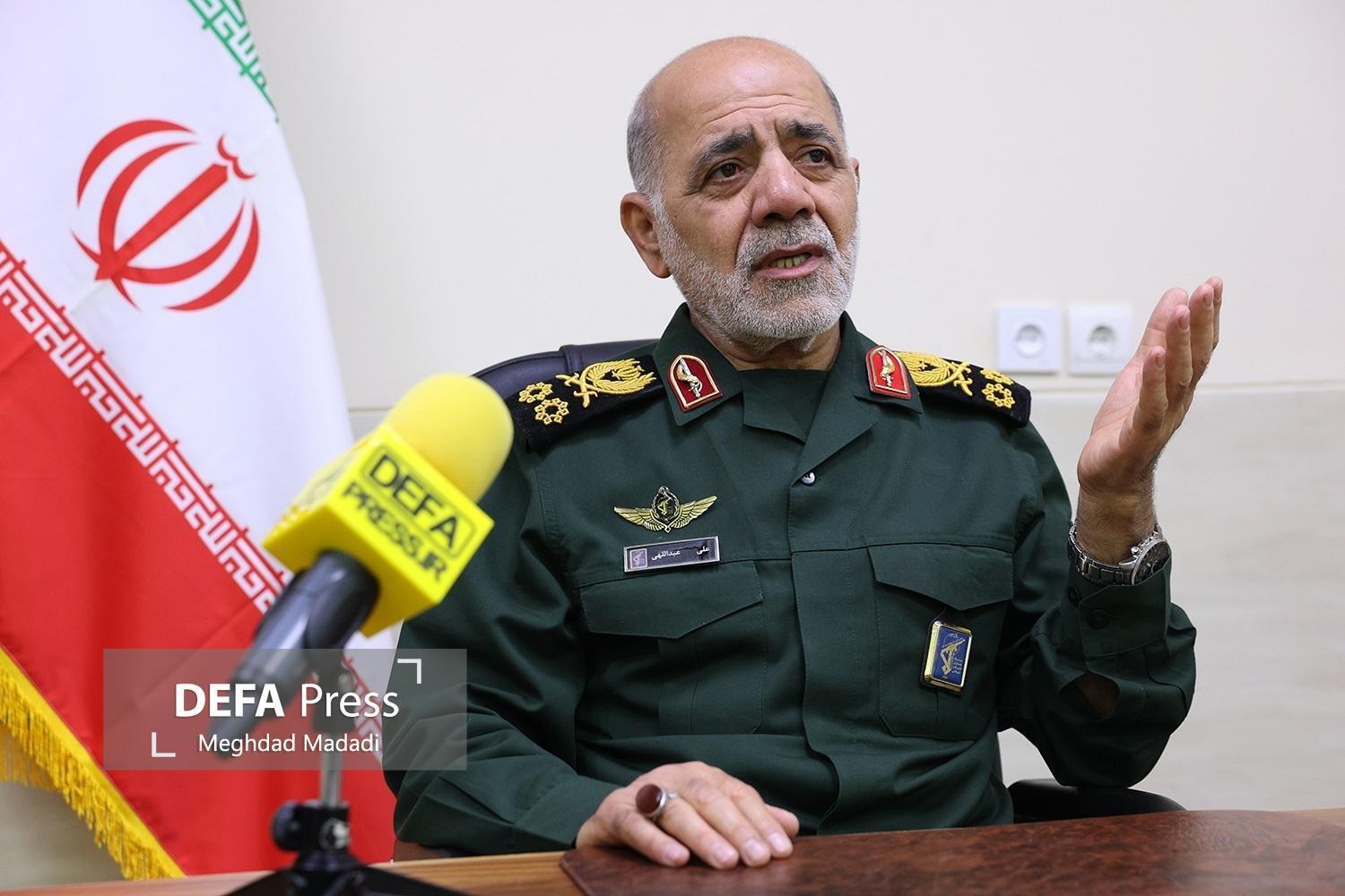 سرلشکر عبداللهی سرلشکر عبداللهی: در میدان نشان خواهیم داد که چه تواناییهایی داریم/ شکست را بر دشمن تحمیل خواهیم کرد