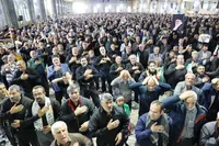 تصاویر/ مراسم عزاداری رهبر معظم انقلاب در مصلی امام خمینی (ره) یاسوج