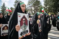 فیلم/ حضور زنان با غیرت کرمانشاهی در رزمایش جانفدا