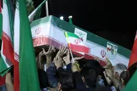مراسم وداع با پیکر مطهر شهید سهراب شکوه سلجوقی در کرمان برگزار شد+تصاویر