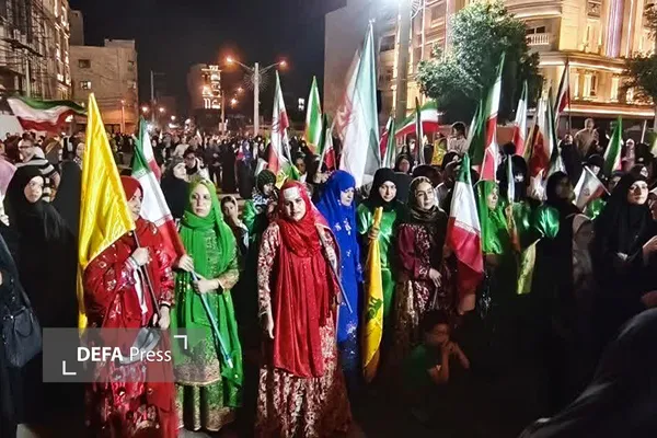 دویست و هجده شب حضور حماسی مردم خوزستان در سنگر خیابان‌