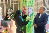 «زنگ امام رضایی» در دبیرستان دخترانه طلعت تبریز طنین‌انداز شد