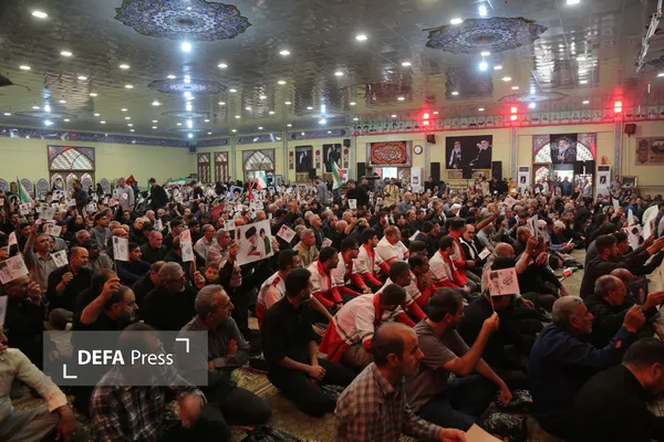 برگزاری مراسم وداع با رهبر شهید انقلاب اسلامی در کرمانشاه