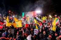فیلم/ جشن ملی ایرانیان در پی تحقق عملیات وعده صادق۲ در سراسر کشور